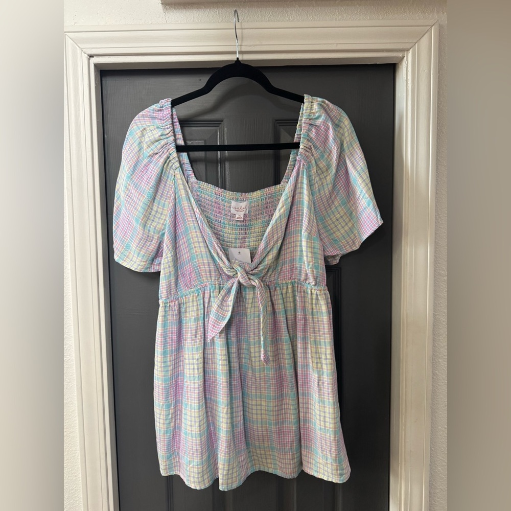 Isabel Maternity by Ingrid & Isabel Plaid Blouse - Multicolor